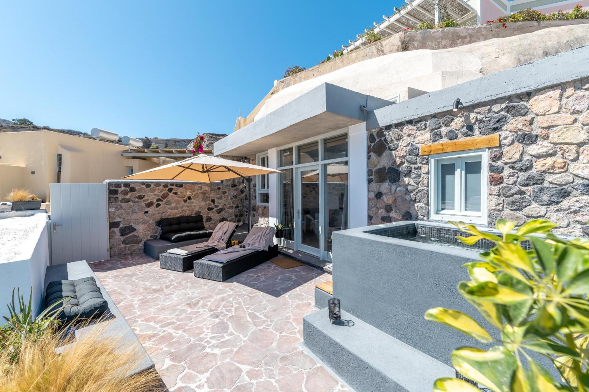 Geminos Complex Villas Kamári Dış mekan fotoğraf